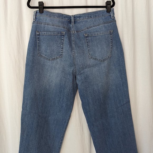 Gloria Vanderbilt Amanda Light Wash Denim Jeans Size 16 - Picture 10 of 13